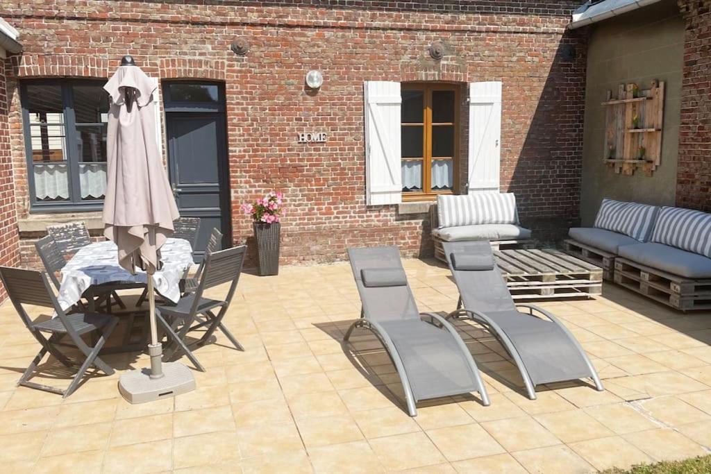La Muche Valericaine, Coeur De Ville, Jardin Saint-Valéry-sur-Somme Exteriör bild